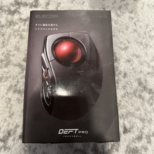 DEFT PRO Trackball Mouse, Wired, Wireless, Bluetooth 8-Button Function Red Ball picture