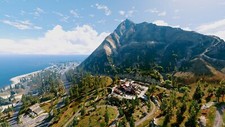 Landscape grand theft auto online v mount chiliad los Custom Gaming Mat Desk picture