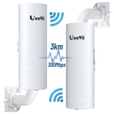 2PC UeeVii CPE452 Point to Point Outdoor Wireless Bridge 3KM WiFi CPE fr Starlik picture