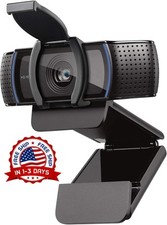 Cámara web HD 1080P con micrófono, cancelación de ruido, cubierta de privacidad picture