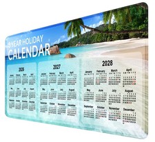 Hizelzidy 2026-2027-2028 Calendar Extended X-Large, With Holiday  picture