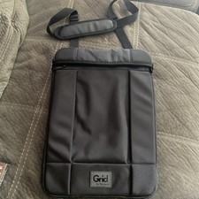 Grid By Targus Black Nylon High Impact Laptop Sleeve Padded Reinforced picture