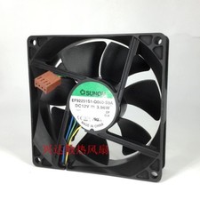 1PC SUNON 9025 12V 3.96W EF92251S1-Q060-S9A Four-wire temperature controlled fan picture