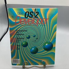 OS/2 DEVELOPER MAGAZINE Spring 1993 VOL 5 NO. 2 *RARE* picture