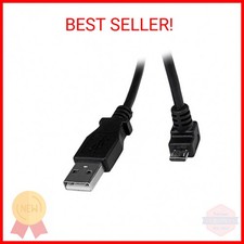StarTech.com 2m Cord - A to Down Angle Micro B - Down Angled Micro USB Cable - 1 picture