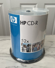 HP Invent Brand- CD-R - Recordable Disc Media 52X 80 Min 700MB- 100 Pack Spindle picture