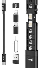 Laptop/Phone Multifunctional 9in1 Data Cable USB Type-C/Lightning SD Card Reader picture