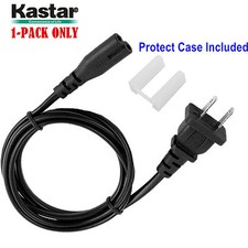 AC Power Cord 2-Prong / Pins Figure-8 for Nikon AC Adapter [US Plug 5 Feet Long] picture