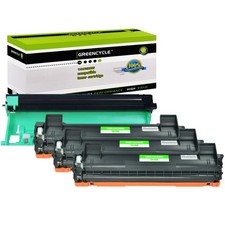 3PK TN1000 Toner & 1PK DR1000 Drum for Brother HL-1110 HL-1110R MFC-1810 1810R picture