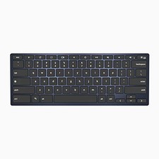 BRYDGE C-TYPE WIRELESS BLUETOOTH/USB WIRED DESKTOP KEYBOARD - MIDNIGHT BLUE picture