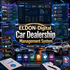 Car Dealership Management Software USB Drive Windows Mac Inventory CRM Invoice picture