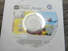 Jasc Paint Shop Photo Album 4 Dell Picture Studio Software CD-ROM Disc picture