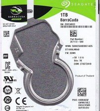 ST1000LM048 p/n: 2E7172-500 f/w: SDM1 TK OCT 2018 s/n: ZDEE 1TB SATA 2.5 SEAGATE picture