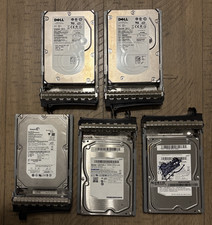 Dell Seagate Samsung HD753LJ 750GB 146GB Hard Drives Trays MF666 PowerEdge picture