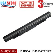 2600mAh Battery For HP Notebook 15-ay009dx 15-ba009dx 15-af131dx 15-ac143wm HS04 picture