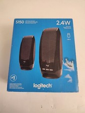 Logitech S150 2.0 USB Speaker System 2.4W Black New picture