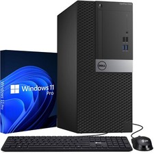 Dell OptiPlex Tower Intel i5-6500 Desktop PC 16GB 512GB SSD DVD Wi-Fi Windows 11 picture