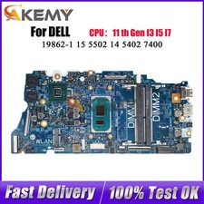 For Dell Vostro 5402 5502 19862-1 Laptop Motherboard 0G0XMN 4D2JV H2F8K i3 i5 i7 picture