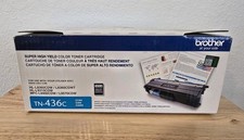 Genuine Brother TN-436C Cyan Super High Yield Toner TN-436 - New OEM Sealed picture