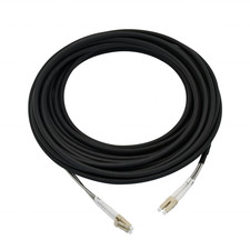 50m Outdoor FieldWaterproof Fiber Patch Cord Armored LC-LC UPC Fiber Cable 7.0mm picture