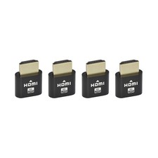 4 pcs HDMI Dummy Plug 4K Headless Display Emulator for Windows Mac OSX Linux picture