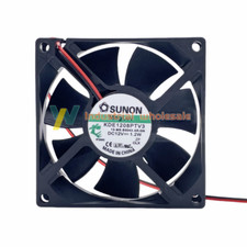 1PC brand new SUNON KDE1208PTV3 9V 0.8W 0.09A 80*80*25MM 8CM 2Pin Cooling Fan picture
