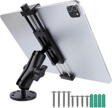 All-Aluminum Car Tablet Holder with Heavy Duty Drill Base picture