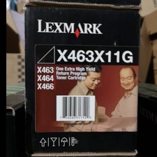 Original Lexmark X463X11G Extra High Yield Toner Cartridge picture