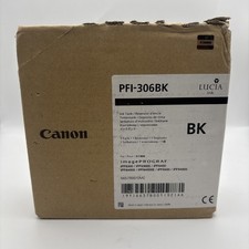 Canon PFI-306BK Black Ink Tank EXP 2022 picture