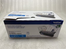 New OEM Genuine Brother TN431C Cyan Toner Cartridge TN-431C Standard Yield picture