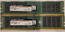 LOT of 2 Super Talent 16GB PC4-2400T DDR4 ECC Server RAM memory F24RB16G4S picture
