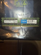 Micron 32GB DDR4 RDIMM RAM |  2RX4 PC4-2400T-RB1-11 picture
