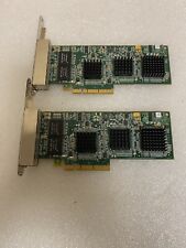 lot of 2 Silicom PEG416-CX-RoHS Quad Port PCI-e Ethernet Card picture