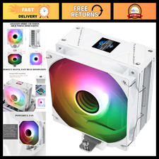 ARGB White CPU Air Cooler - Thermalright Assassin Spirit 120, 240W, IPS LCD, Int picture