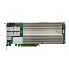 Dell Intel E2100-CCQDA2 200GbE Dual-Port QSFP56 PCIe 4.0 x16 NIC IPU Card YJDYV picture