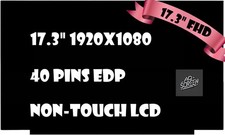 B173HAN04.0 fit LP173WFG SPB2 SPB1 NV173FHM-N44 B173HAN04.4 B173HAN04.9 144HZ picture