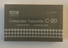 Tandy Radio Shack Computer Cassette C-20  26-301  TRS-80 🔥NEW NOS💥 picture