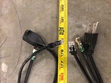 Mixed 15 FT RJ45 CAT6, RJ6 Coaxial TV, and Power Cord Combo with Shield (8+ Ft) picture