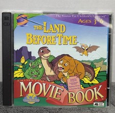 The Land Before Time Animated Movie Book PC CD ROM 1998 picture