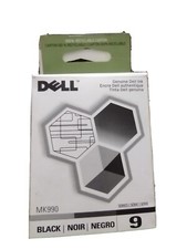 2-pack Genuine Dell 9 Black MK990 Ink Cartridges For 926 V305 V305w Printers picture