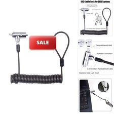 I3C 3.0 Keyed Laptop Lock Cable 5.9FT Wedge Type Slot (6x2.5mm) picture
