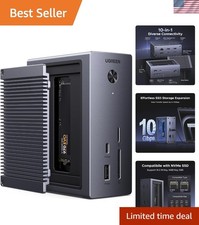 Revodok High-Speed 10-in-1 Dock with 4K HDMI & 100W Charging - Compact Design picture
