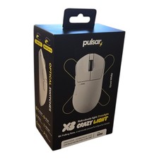 Pulsar Gaming Gears X3 Crazylight Wireless Gaming Mouse, Mini, Uyuni WhiteUltra picture