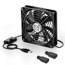 120Mm USB Computer Fan 5V PC Cooling Fan with 3 Adjustable Speeds  DC to USB picture