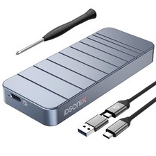 iDsonix 40Gbps M.2 NVMe PCIe SSD Enclosure Adapter, PCIe 4.0 NVMe to USB 4.0 ... picture