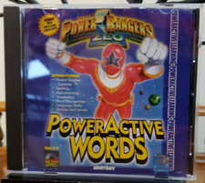 POWER RANGERS ZEO POWER ACTIVE WORDS SOFTWARE CD SABAN 1996 picture