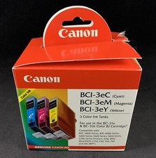 Genuine Canon BCI-3e Three Color Ink Tanks picture