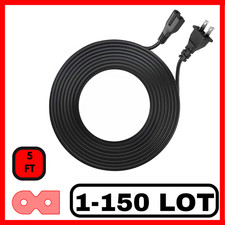 Lot of 1-150 2 Prong Vizio TV Power Cord Replacement D/E/M Series TV Polarized picture