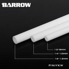 Barrow Acrylic White Rigid Tube Set 14/10mm 500mm 4pcs YKW14-10 picture