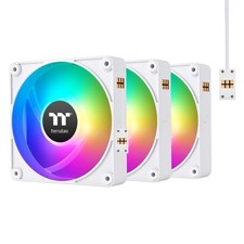 Thermaltake CT120 EX ARGB Sync PC Cooling Fan White (3-Fan Pack), Magnetic, picture
